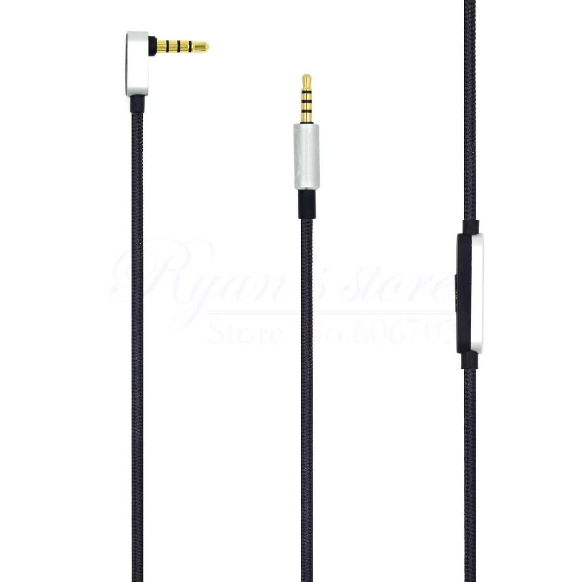 ü   ̺ AKG N60 NC n60nc  ڵ ȸ  ũ   /Replacement Audio cable Cord wireremote and mic for AKG N60 NC n60nc Reference headphone
